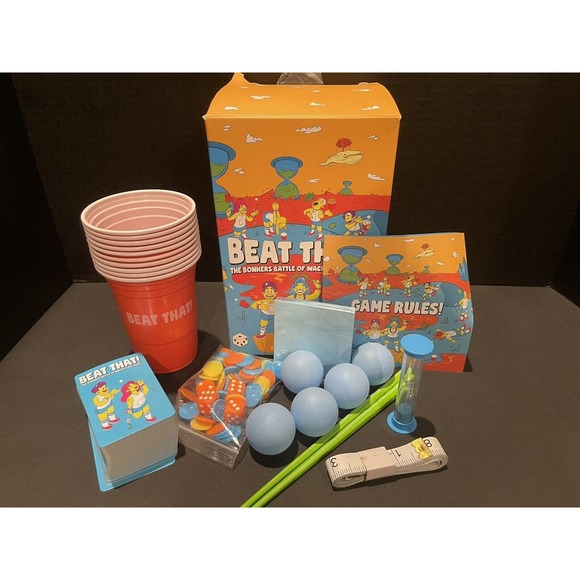 Gutter Games Beat That! The Bonkers Battle of Wacky Challenges Board Game - Picture 4 of 6